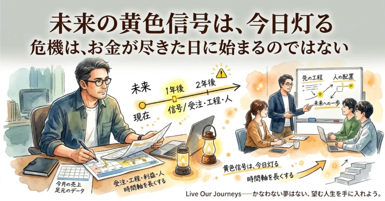 The yellow light of the future shines today｜あみくらひろし（七軍曹）