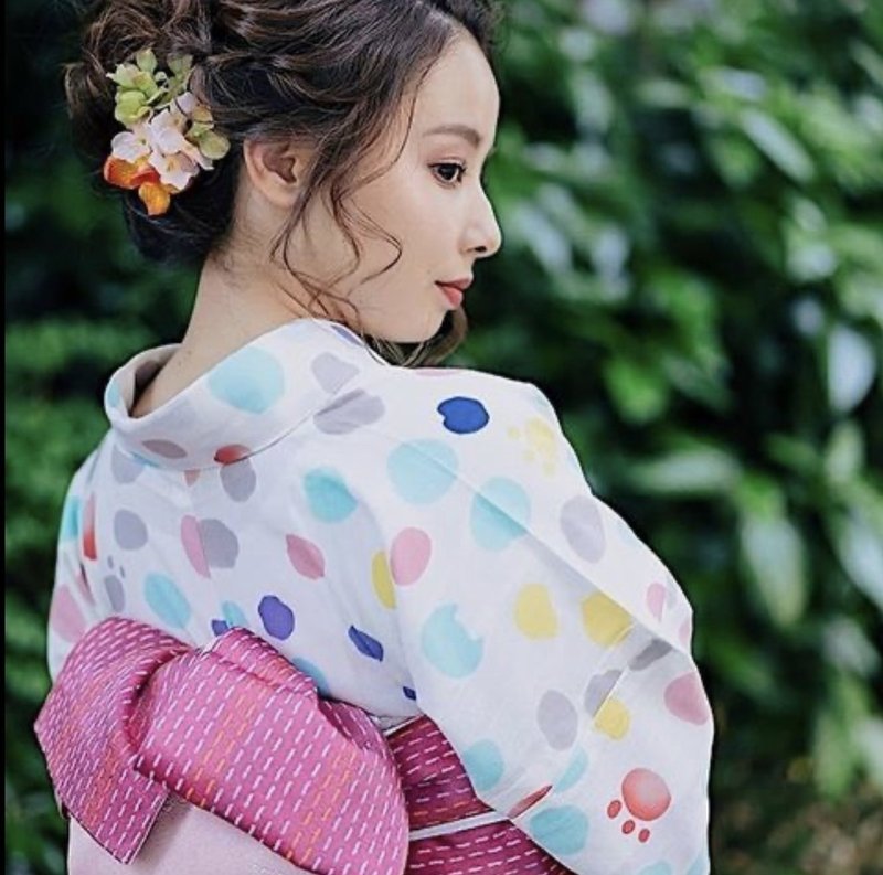 モデルさん撮影着付けの作品 浴衣広告 川端タカミ いちごの花 Note モデルさん撮影着付けの作品 浴衣広告 川端タカミ いちごの花 Note