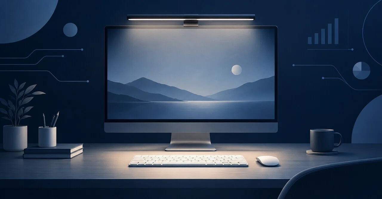 Monitor Light Kit Are Monitor Lights Necessary? Differences from Desk Lamps and 5 Things ...