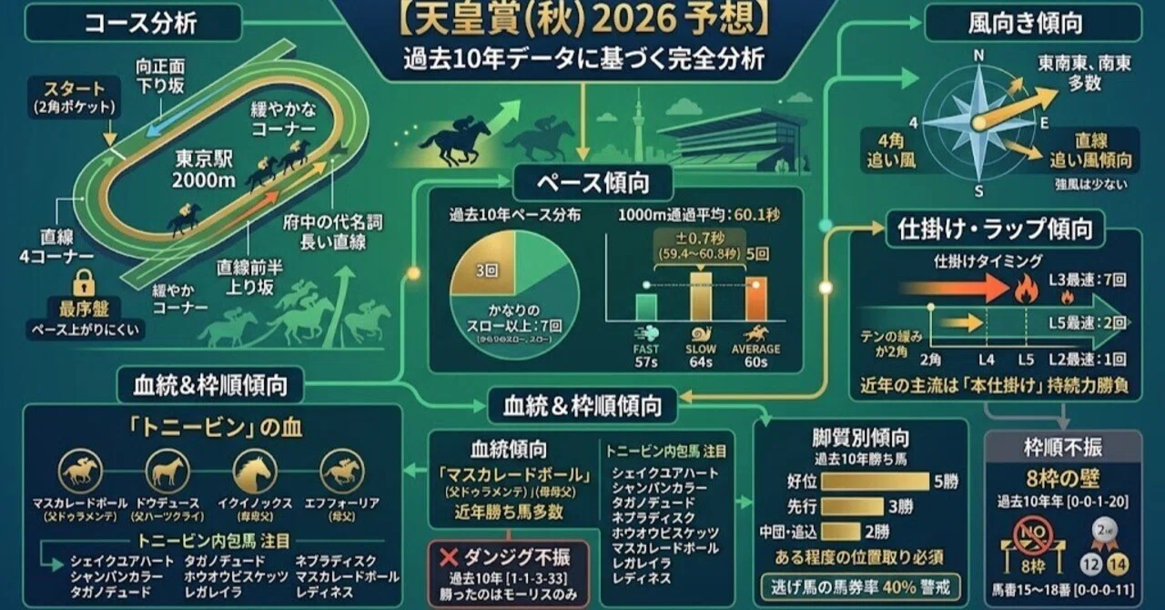 [Tenno Sho (Autumn) 2026] The traps of race development and pedigree ...