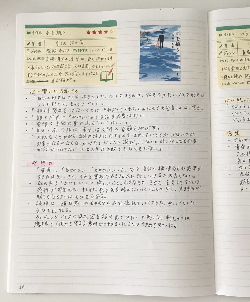 読書ノートを続けるコツ Mai Note 読書ノートを続けるコツ Mai Note