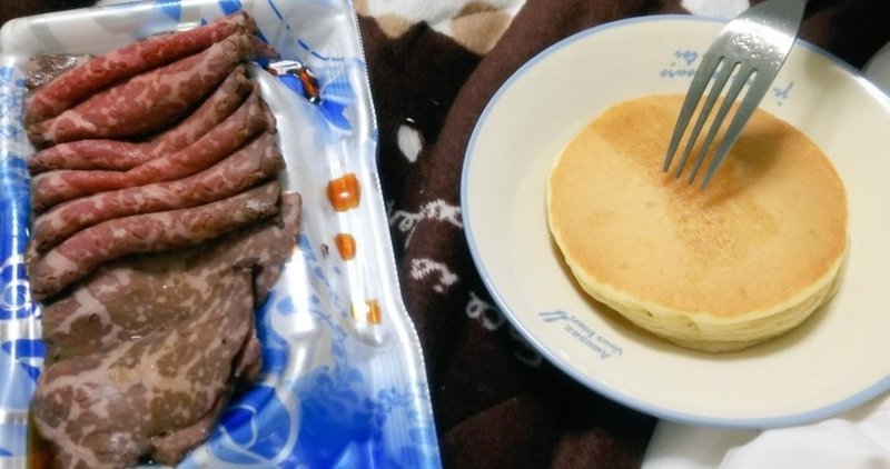 夕飯はローストビーフとホットケーキです ゆり 39歳差のデート記録 Note