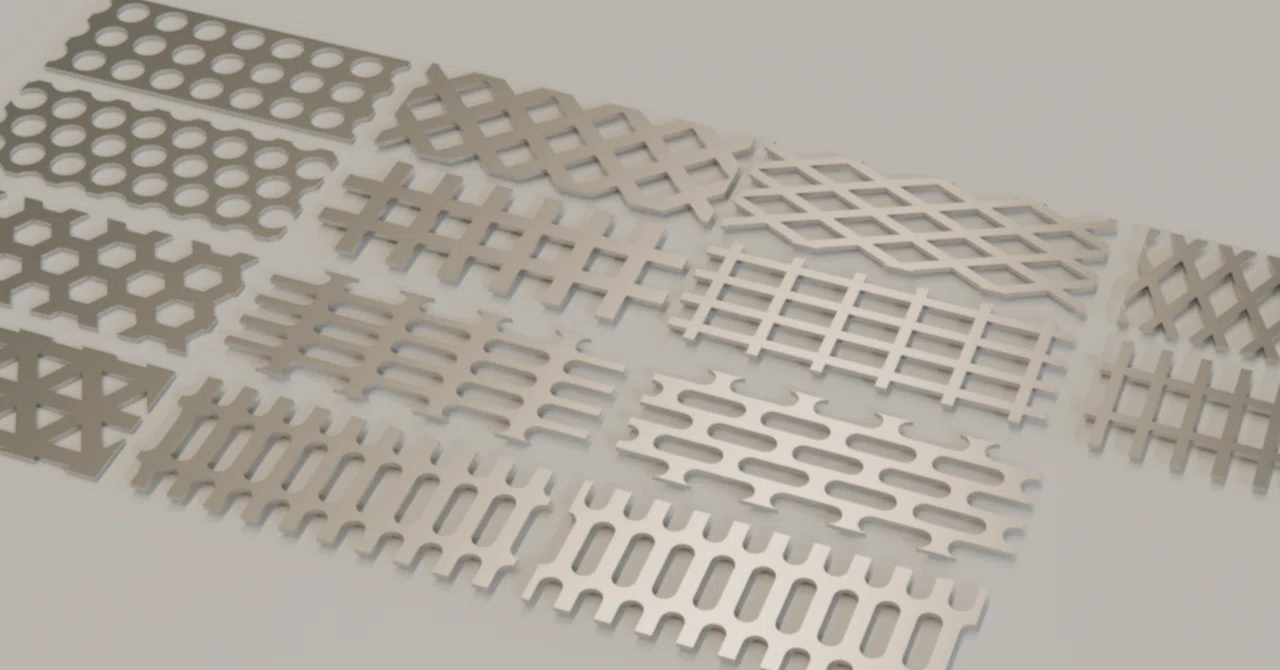 [Blender] Easily create 6 types of mesh patterns! Mesh Shape Generator ...