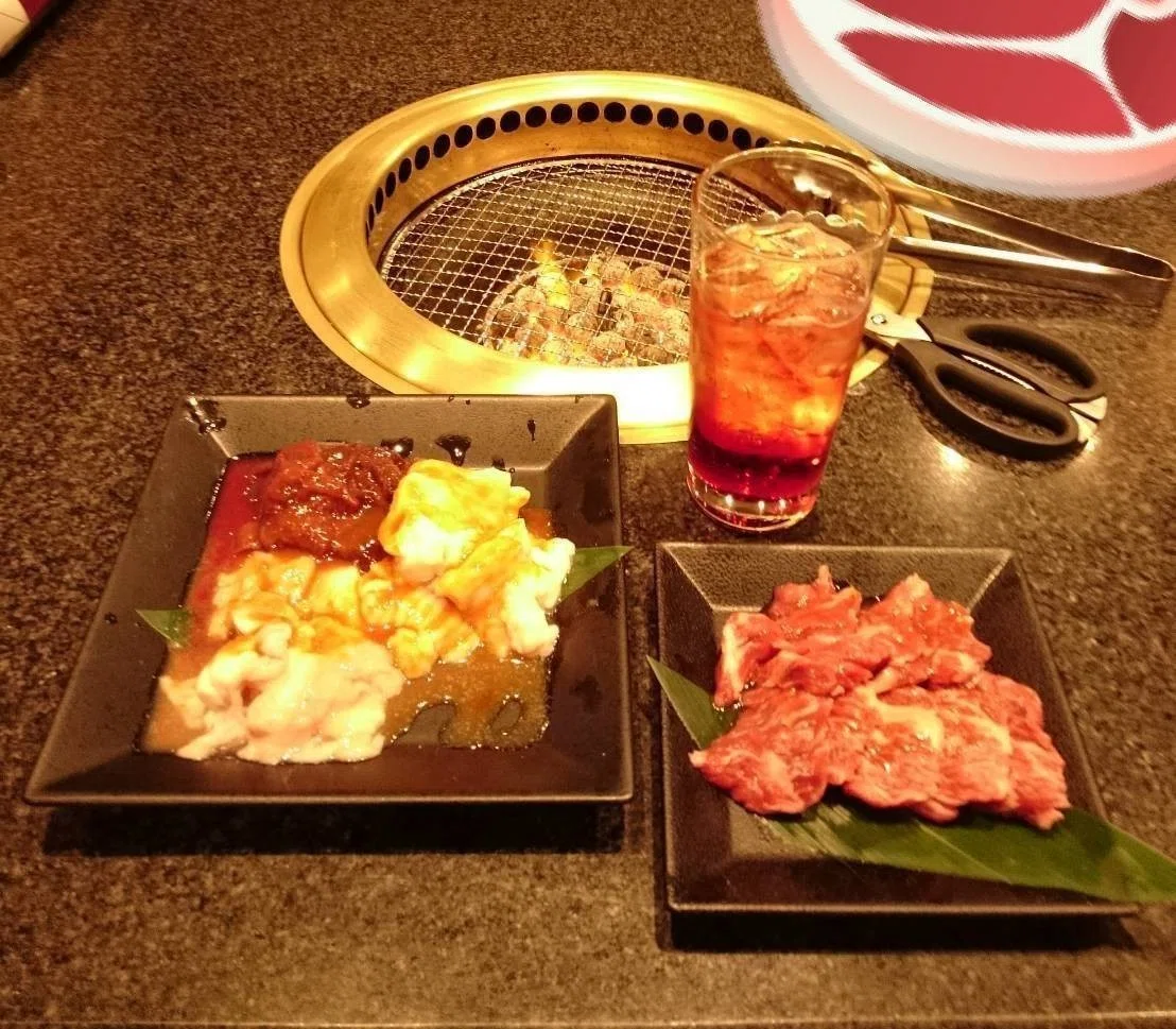 以前 食べに行った焼き肉 この時美味しかったよ ホルモンやハラミ そしてカシスチューハイ お酒飲みながらお肉を焼く時間は至高よね ホルモンとか特にお酒 に合うのでこの後焼酎とか頼んだりとかしてね また行 エルケン Note