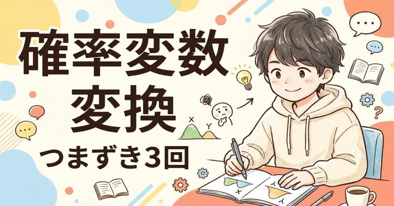 I Stumbled Three Times While Transforming Random Variables｜すぅ | 統計学・データ ...