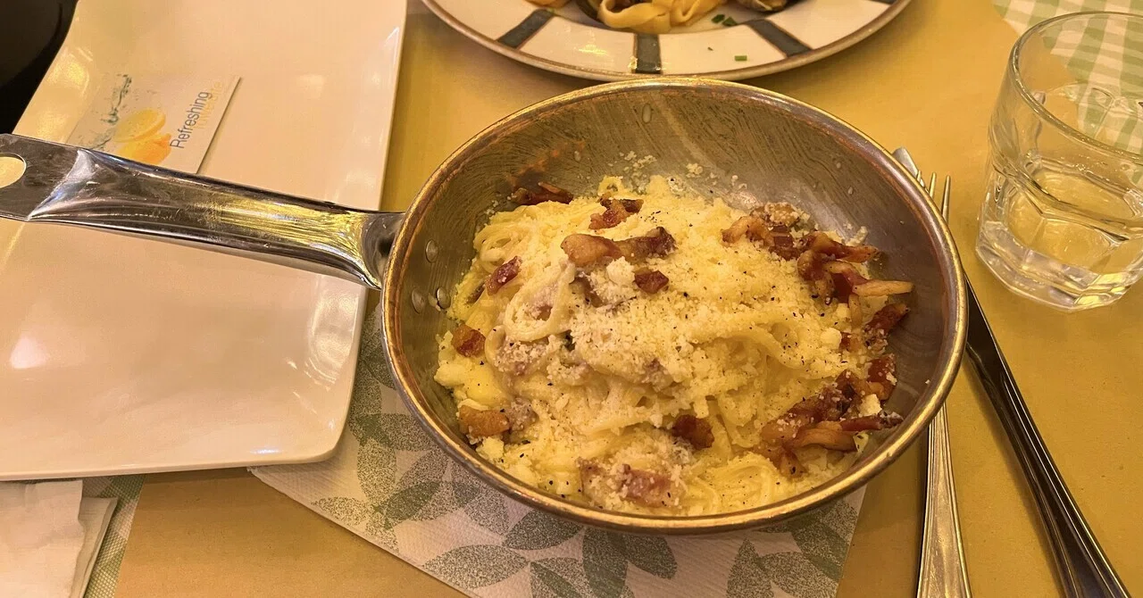 [Rome Dinner] Cheerful service and delicious pasta! Dinner at 