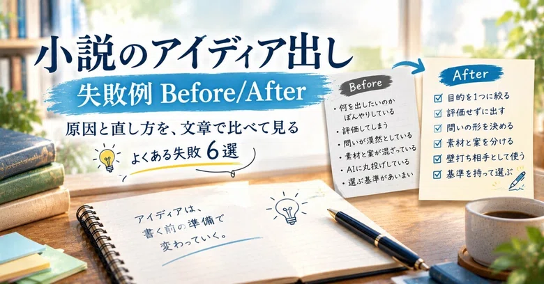 Before/After Examples of Failures When You Can't Come Up with Novel ...