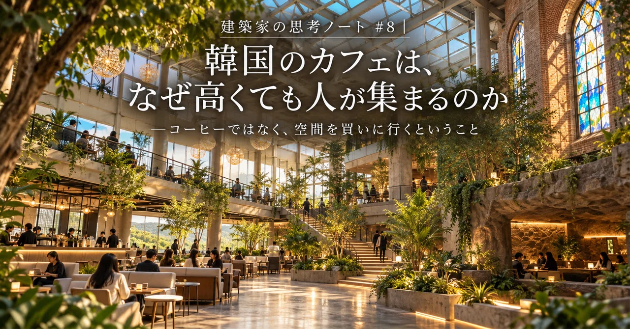 Architect's Thought Notes #9 | Why do people flock to Korean cafes even ...