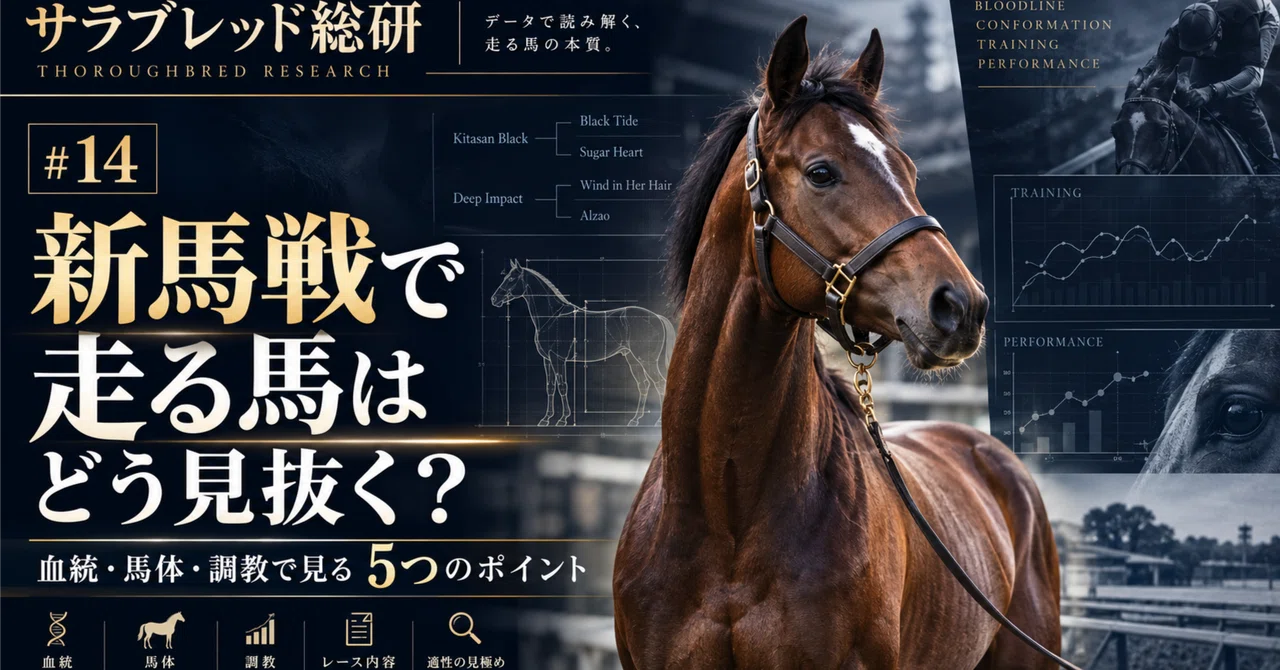 #14 | How to spot a horse that will run well in a newcomer race? 5 ...