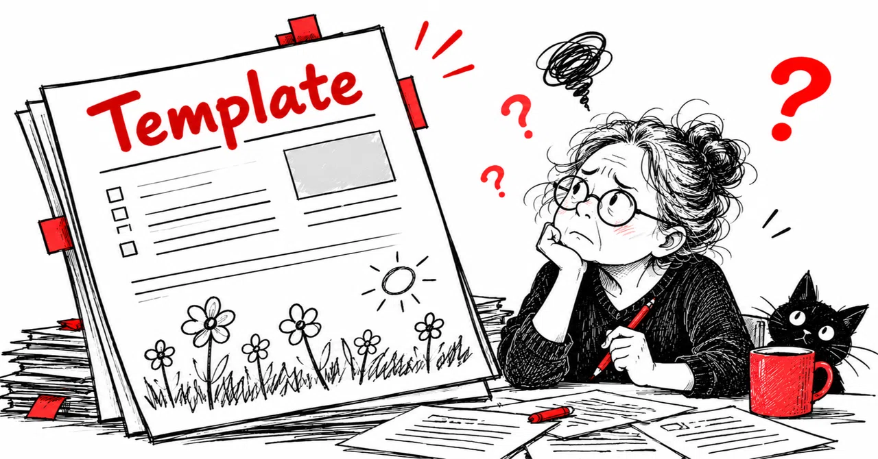 Drawing Template｜ばばちゃんのAI練習帳