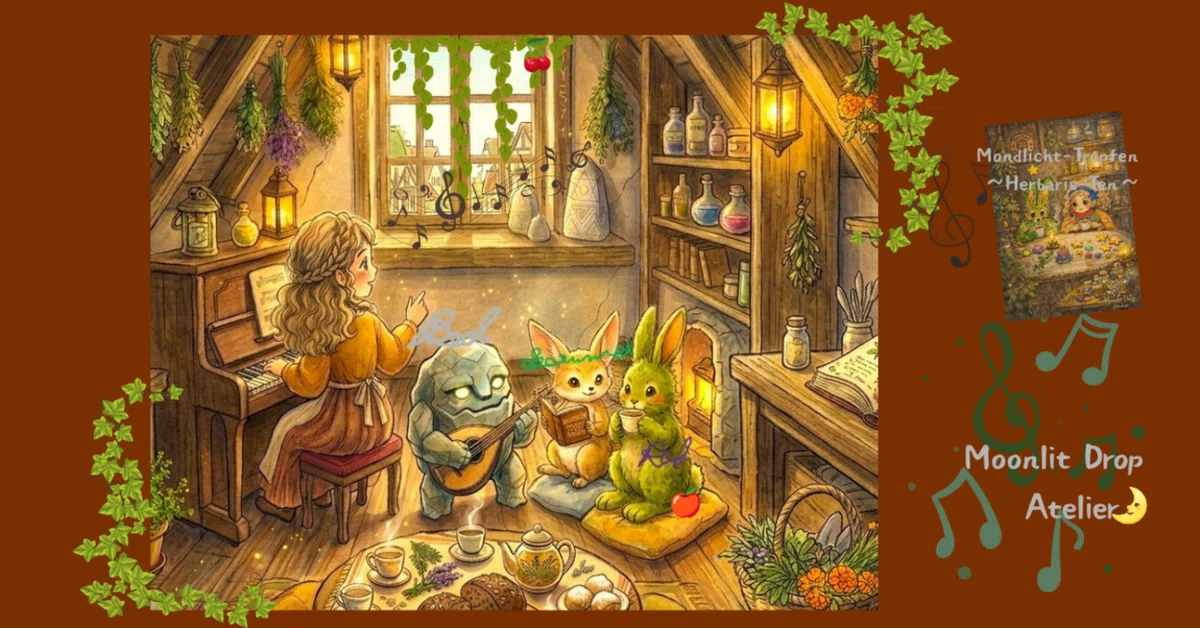 🎶⭐Moonlight Drops Episode 13🎶 'Autumn Music Recital Practice'🎹🎻 (Moon ...