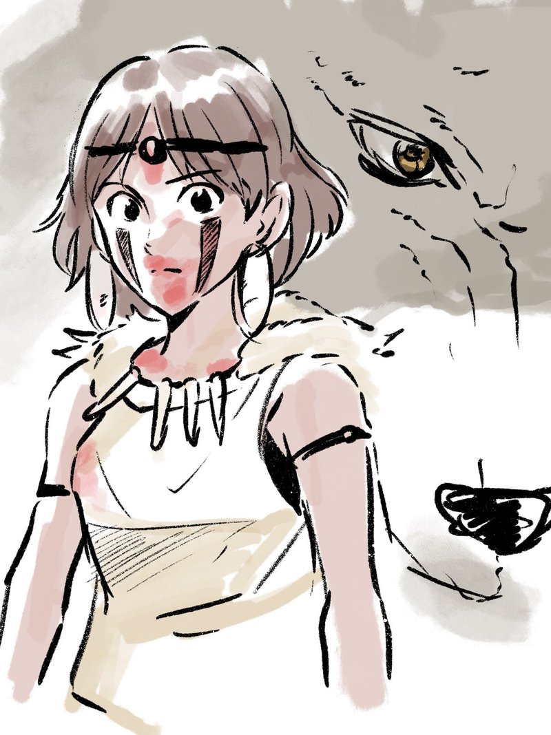 インスタライブ リクエストでお描きした絵 0819 ホリプー