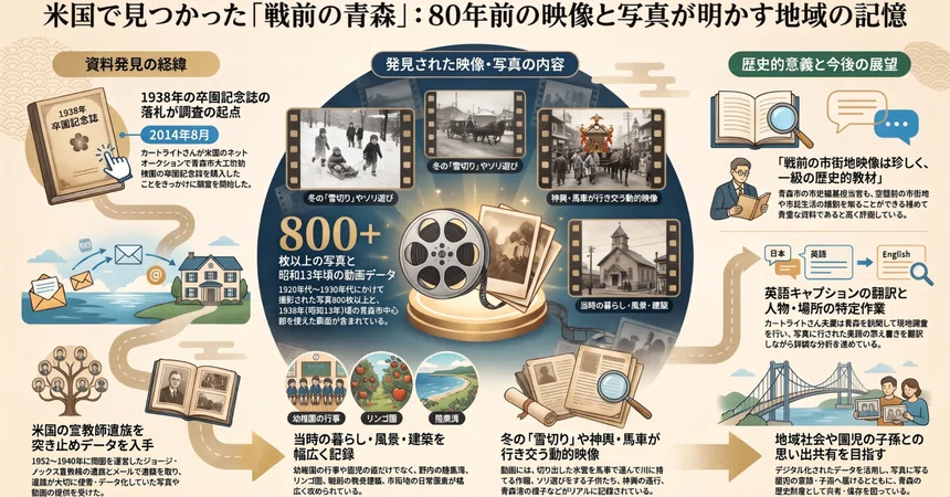 [From the Internet to the United States] Was Pre-war Aomori Found in ...