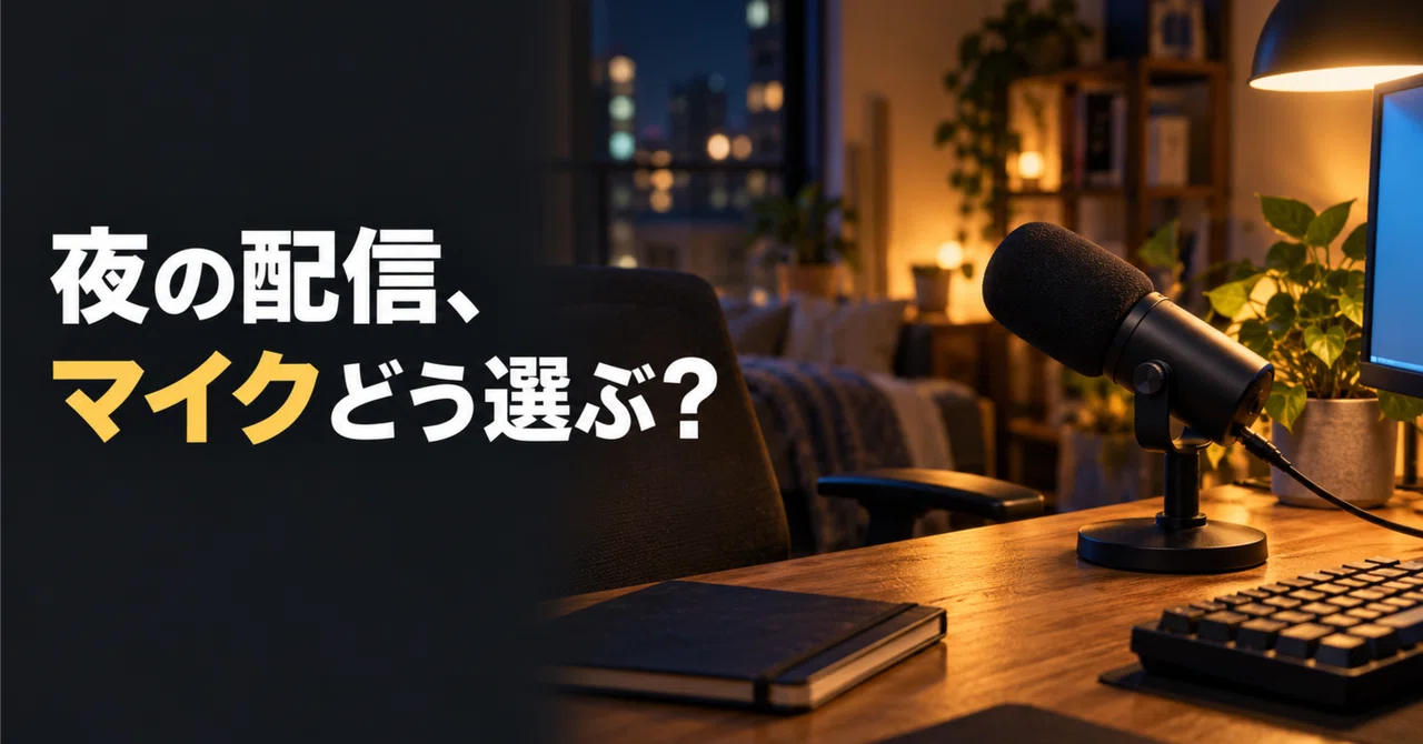 Choosing a Microphone for Nighttime PC Streaming: Things to Consider in ...