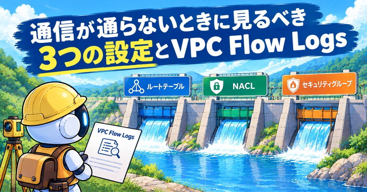 [For AWS Beginners] 3 Settings and VPC Flow Logs to Check When ...