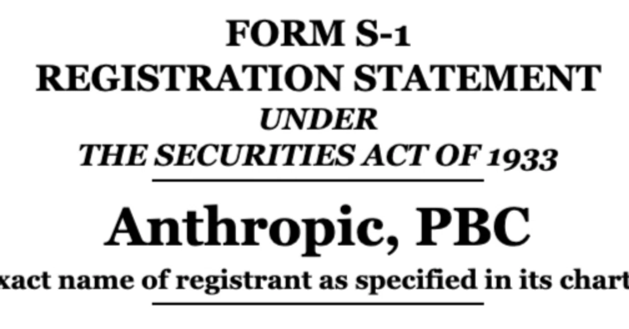 Reading Anthropic's IPO Prospectus (S-1): The 55% Compute Cost Figure ...