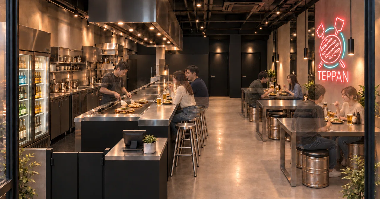 Designing a Teppanyaki Restaurant with ChatGPT Astra｜oso