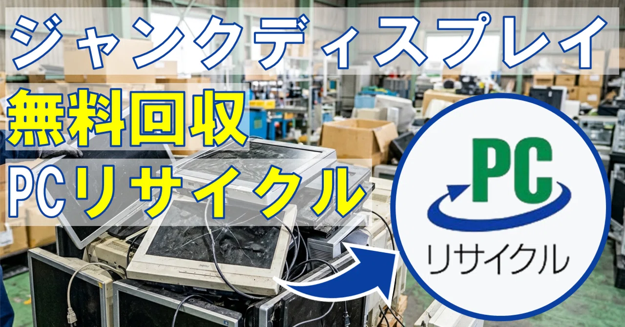 Disposing of a Junk Display: Manufacturer Collection (PC Recycle Mark)｜IMAI