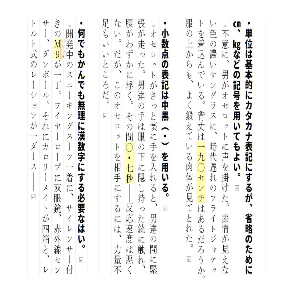 ひとつ上の字書きになる 縦書き小説の見栄えを良くする七つのルール 翔夜 Note
