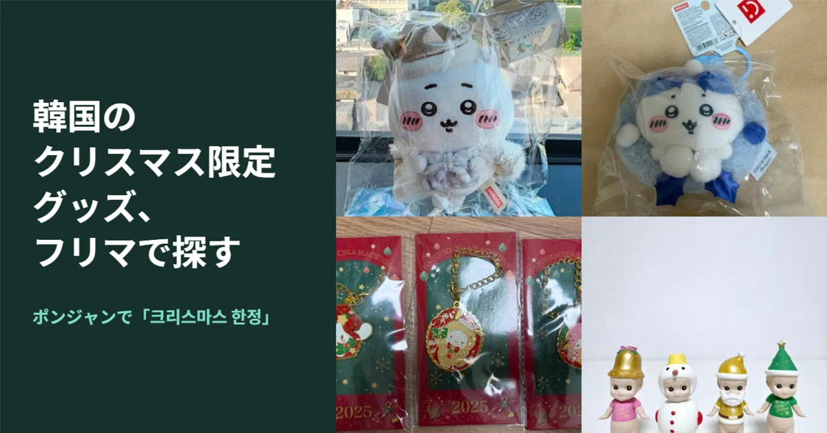 Terminology Search How to search for limited-edition Christmas goods in Korea on flea ...