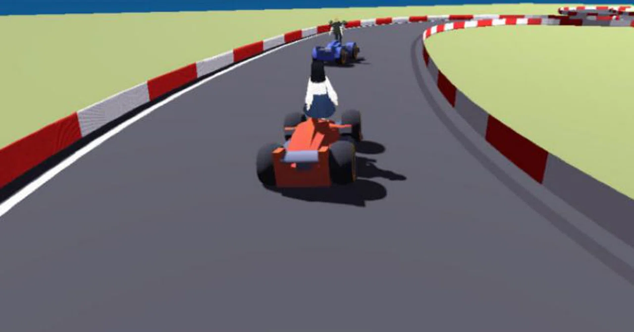 I had an AI make a racing game in Godot, and the car flipped over in 4 ...