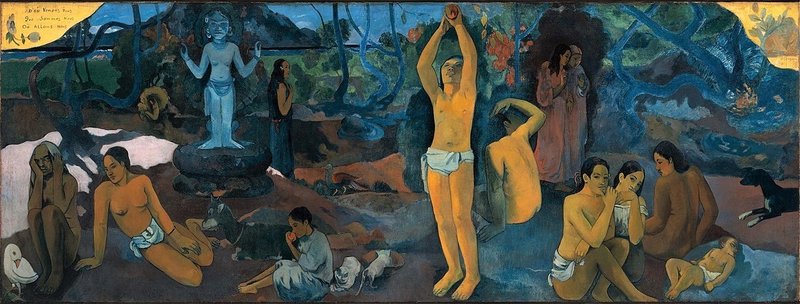 ゴーギャン Paul_Gauguin_-_D'ou_venons-nous (2)