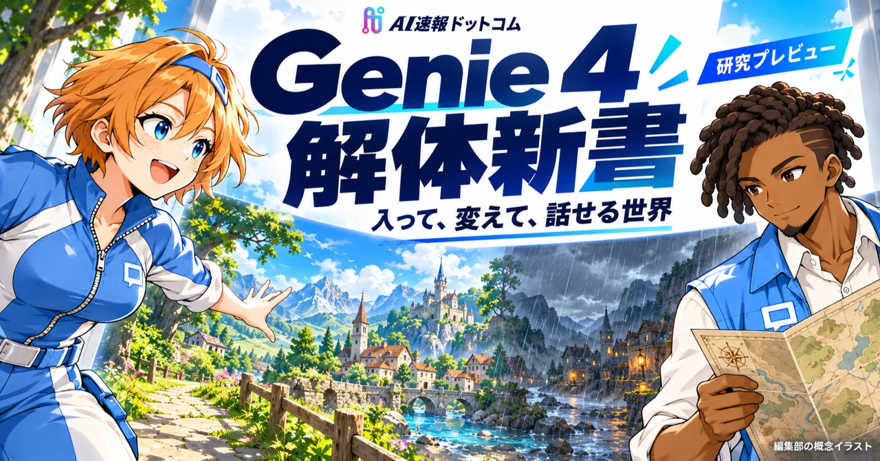 A Deconstruction of Genie 4: A Gentle 5-Step Explanation of the AI That ...