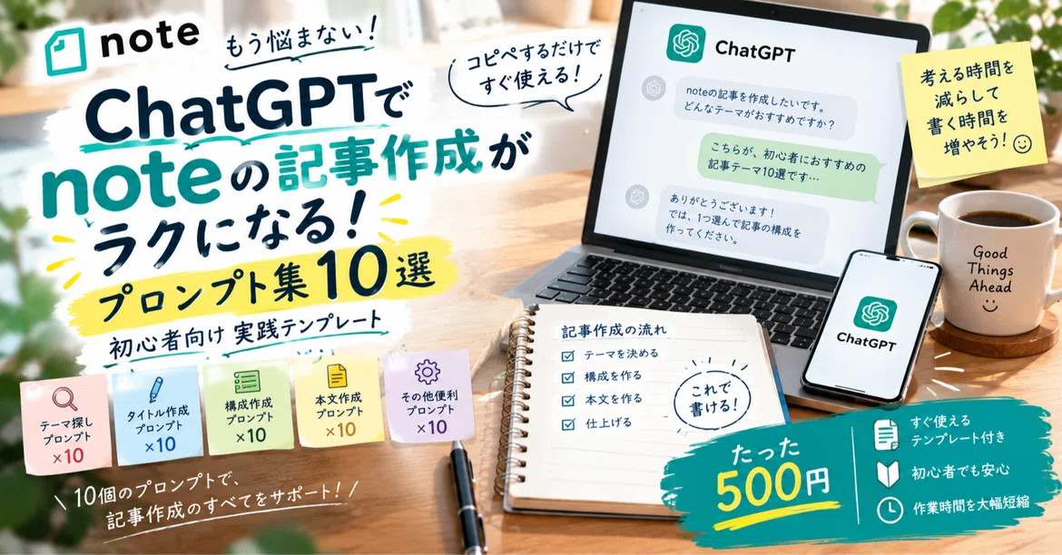 [Copy-Paste OK] 10 ChatGPT Prompts to Make Writing note Articles Easier ...