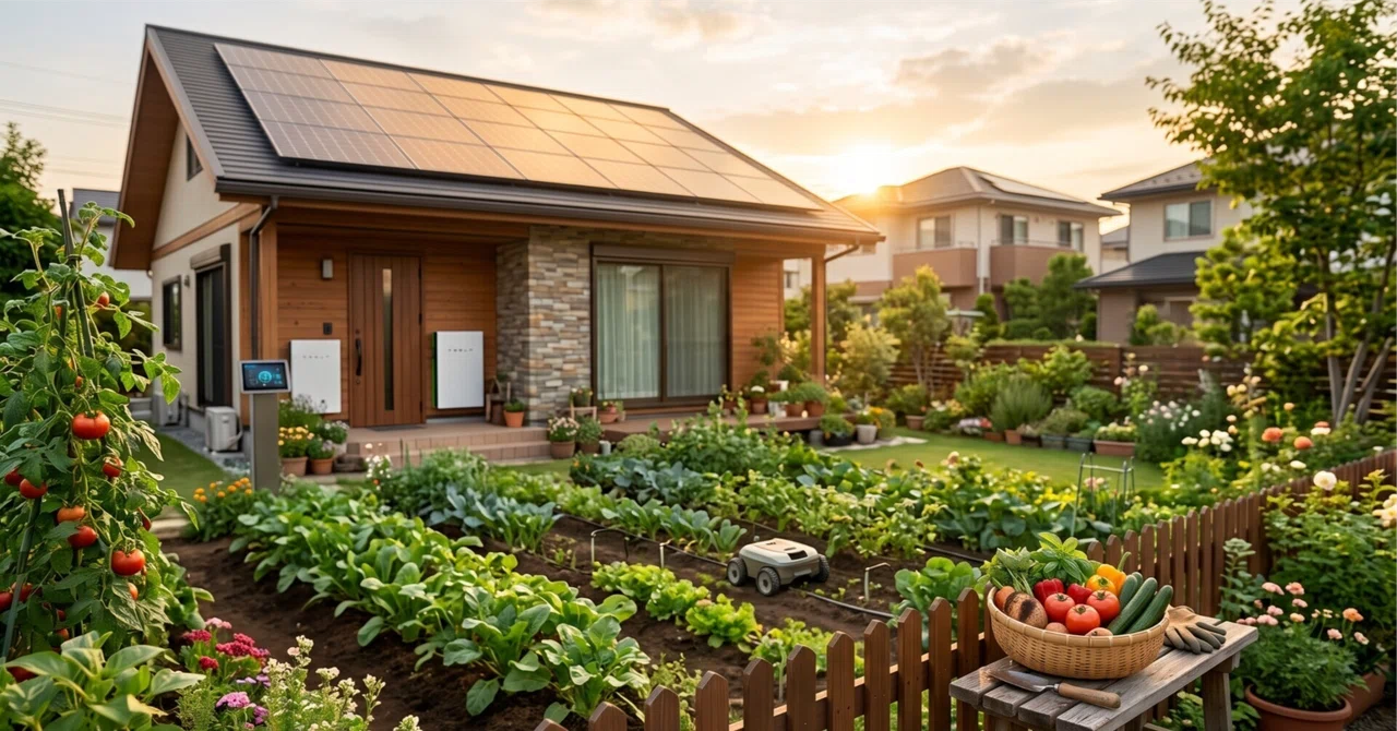 Six months after moving in with solar power and storage batteries. I'm ...