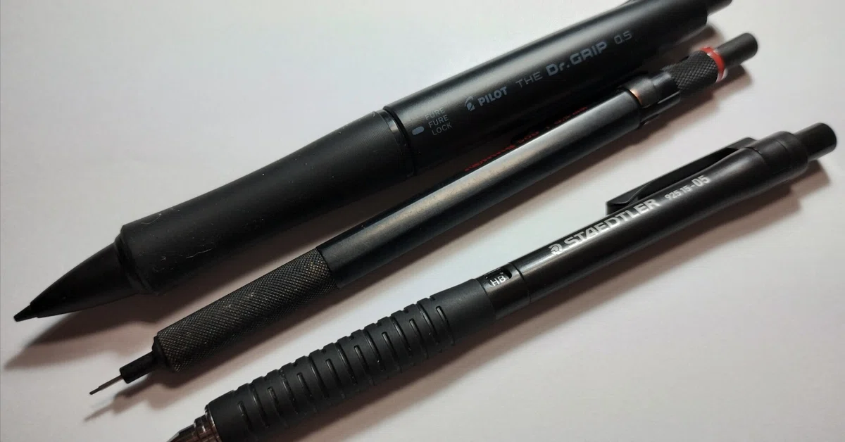 [Mechanical Pencil Comparison] I Tried Using the Staedtler 925 15 ...