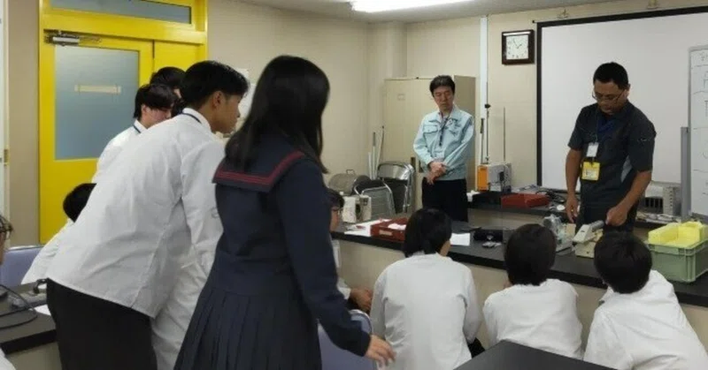 【最先端の科学に触れる！放射線実験・原子炉見学研修会（2日目）】海南高校海南校舎
