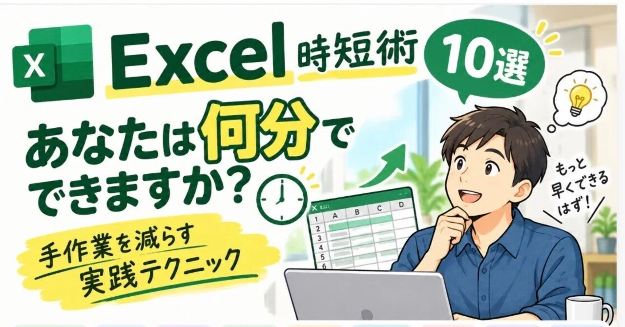 10 Excel Time-Saving Tips: How many minutes does it take you? Practical ...