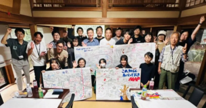 【海南市の手書き地図ワークショップに参加しました！】海南高校海南校舎