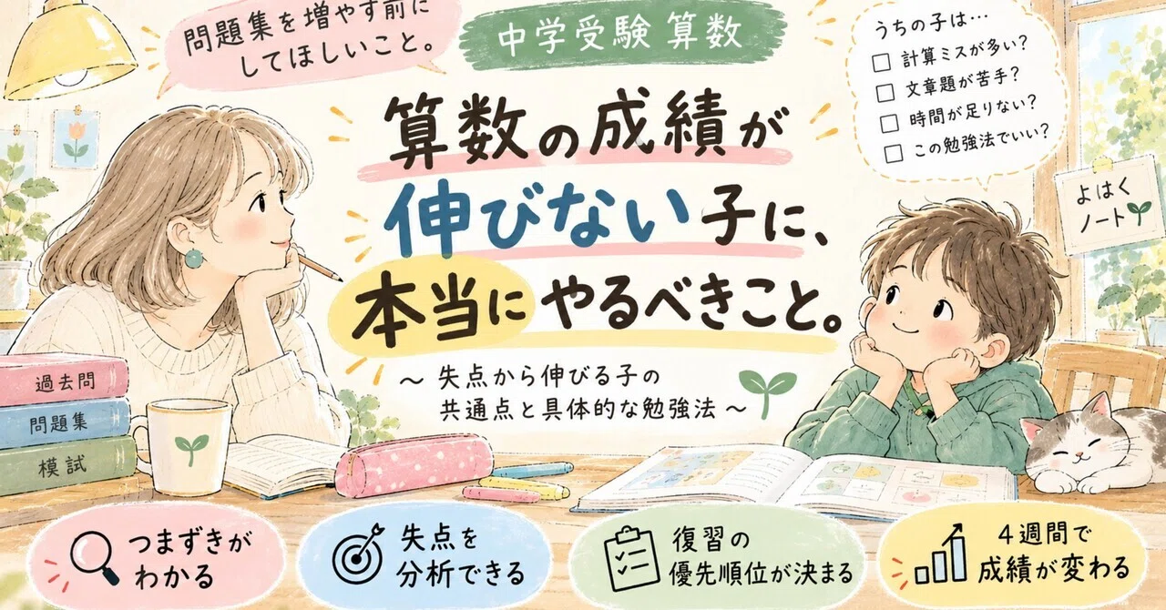 What to Really Do for Children Whose Math Grades Are Not Improving｜よはく🌱 ...