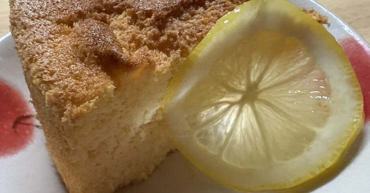 Rice Flour Chiffon Cake (with Lemon Juice)｜まんまる