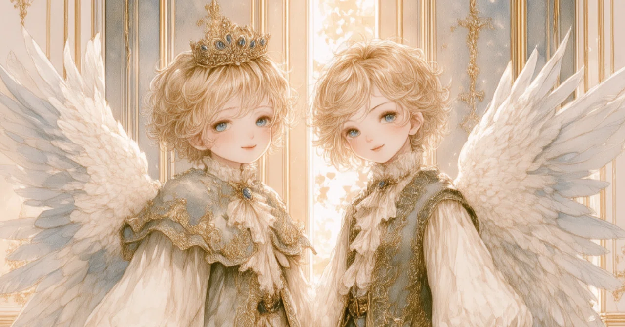 The Angel Struggles with the Main Visual｜yucca ꒰ა ໒꒱ Angel Storyteller