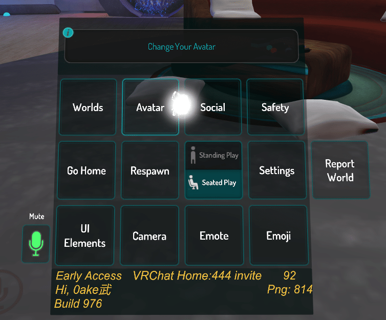 Vrchat 新メニュー コントローラー操作方法について Take Note