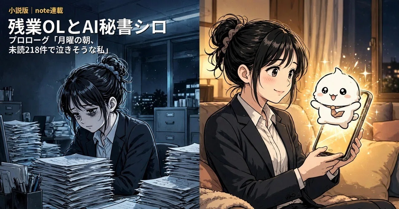 The Novel Version of 'Overtime Office Lady and AI Secretary Shiro ...