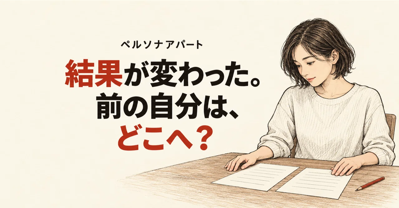 My personality test results changed. So, who was I before?｜ペルソナアパート