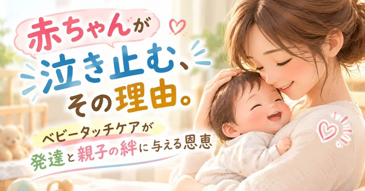 Why Babies Stop Crying: The Benefits of Baby Touch Care for Development ...