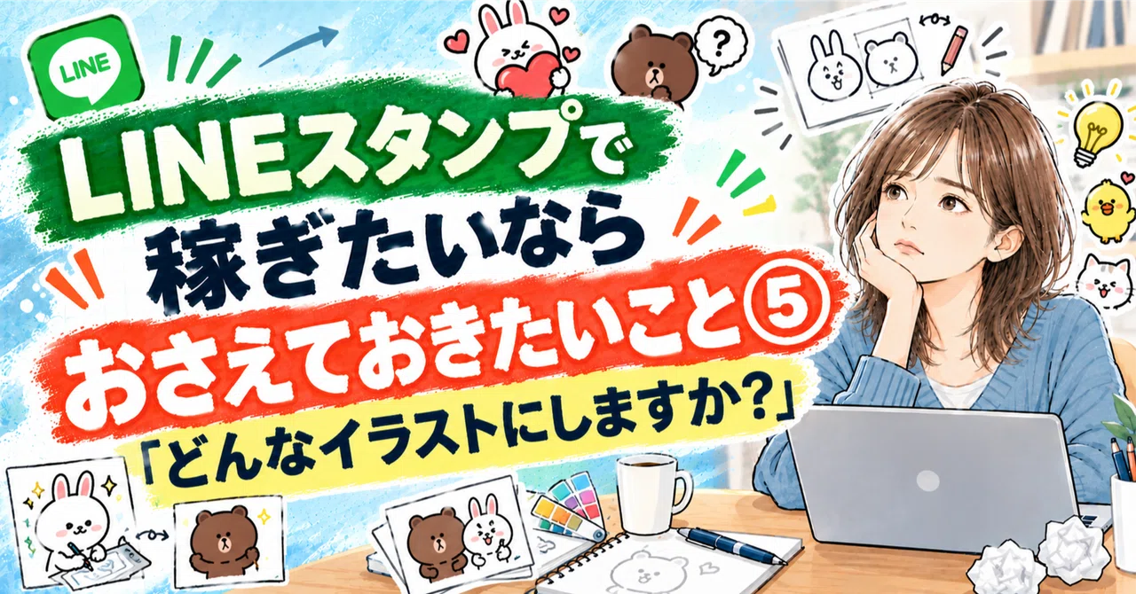 Things to keep in mind if you want to earn money with LINE stickers (5 ...