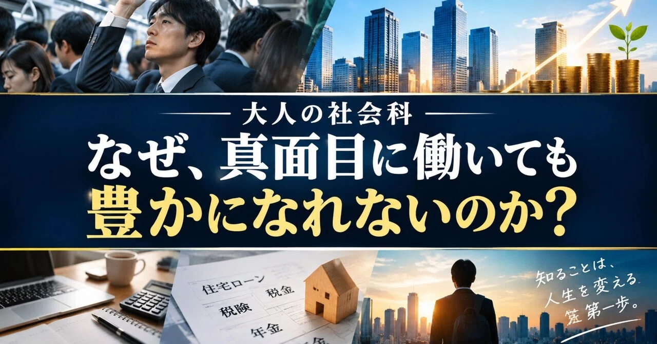 [Adult Social Studies] Why can't you become wealthy even if you work ...