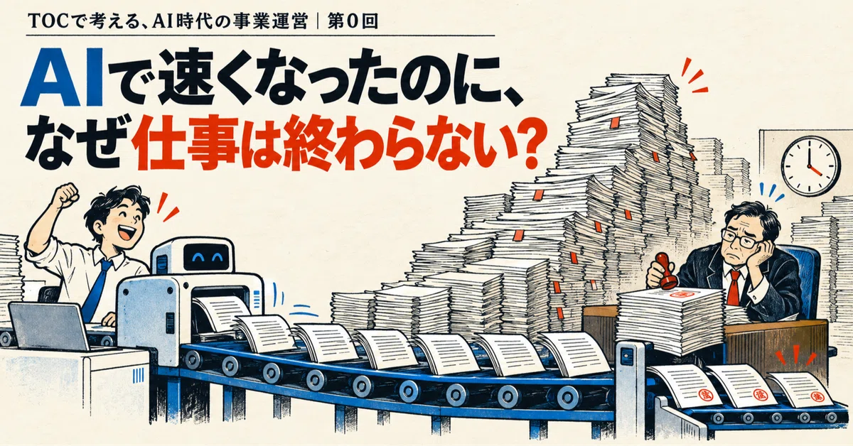 [Thinking with TOC, Business Operations in the AI Era Part 0] What is ...