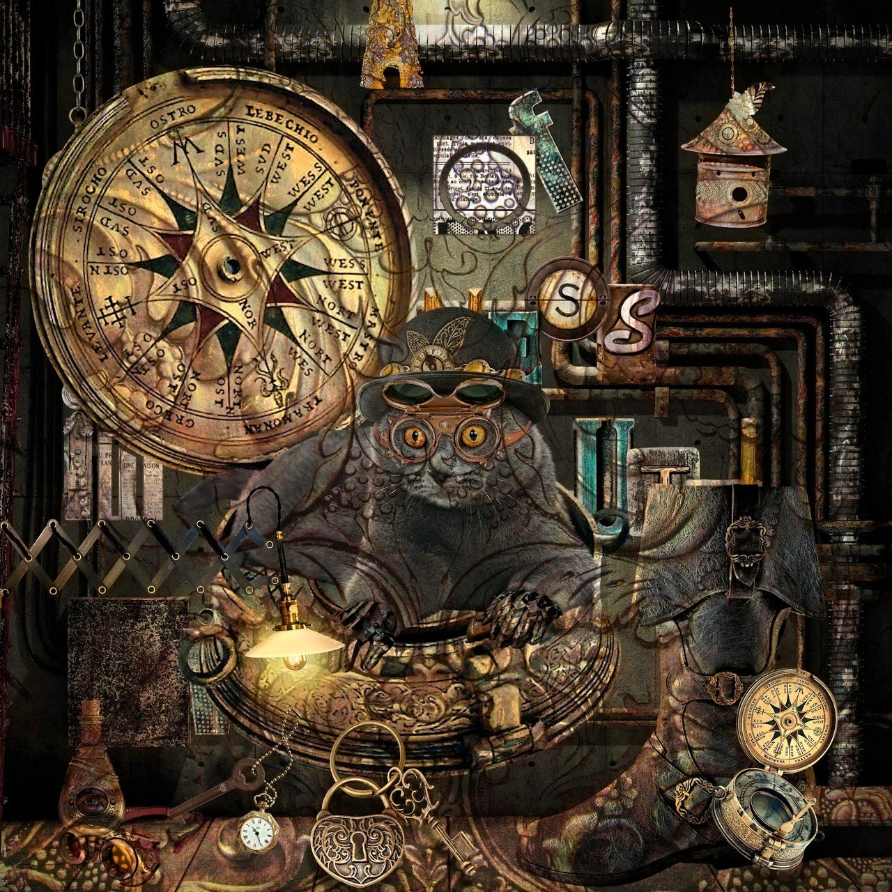 科学技術「スチームパンクとゆかいな仲間たち」｜ジョー「鏡面反射の