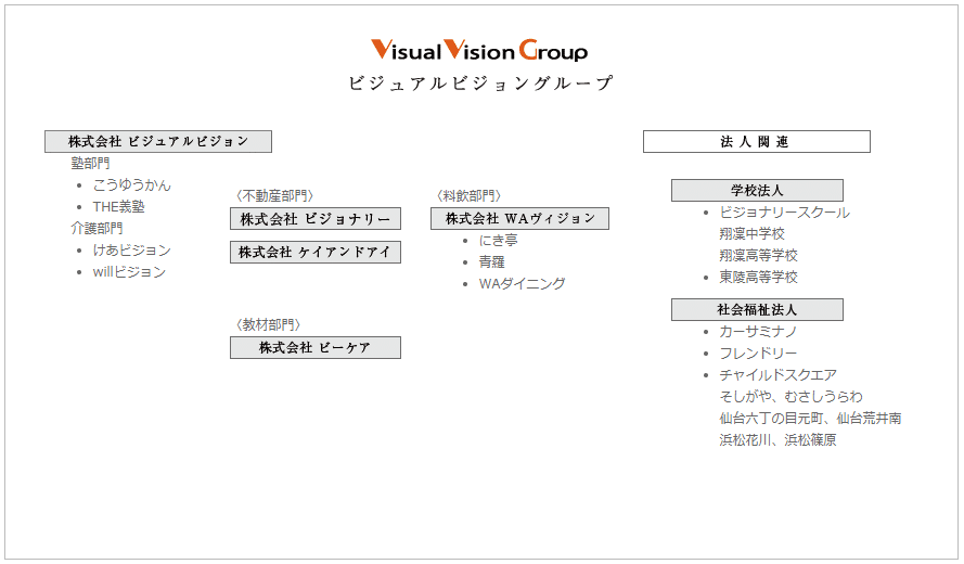 ビジュアルビジョングループ事業紹介