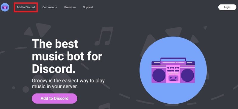 入れ 方 bot 音楽