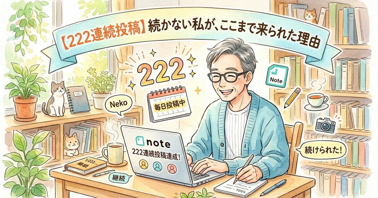 [222 Consecutive Posts] The Reason Why Someone Who Can't Stick to ...