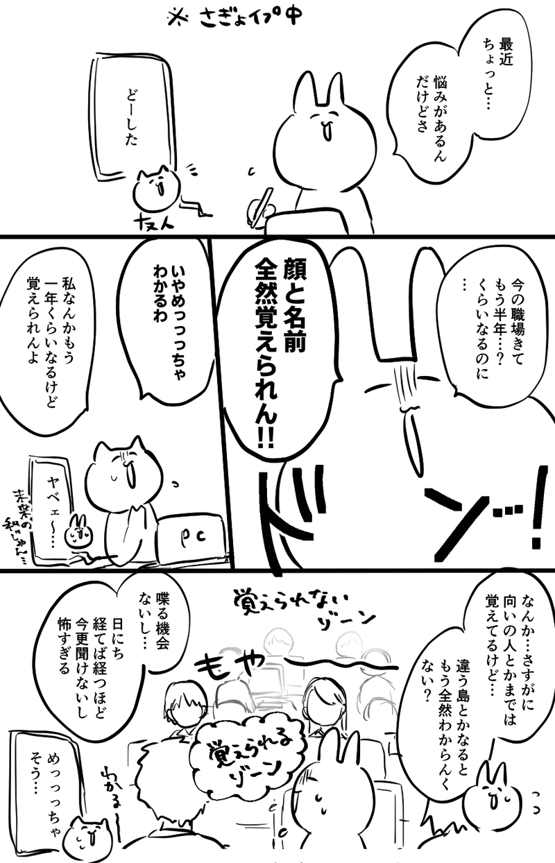 エッセイ漫画 人の顔覚えられない 麦原 Note