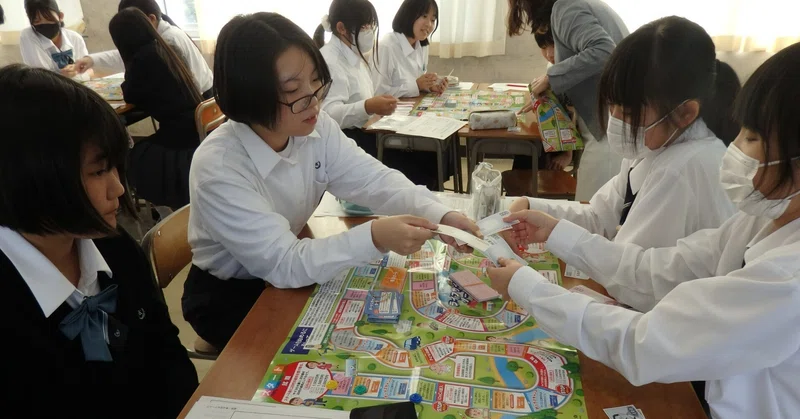 【海南大成】１年生金銭教育