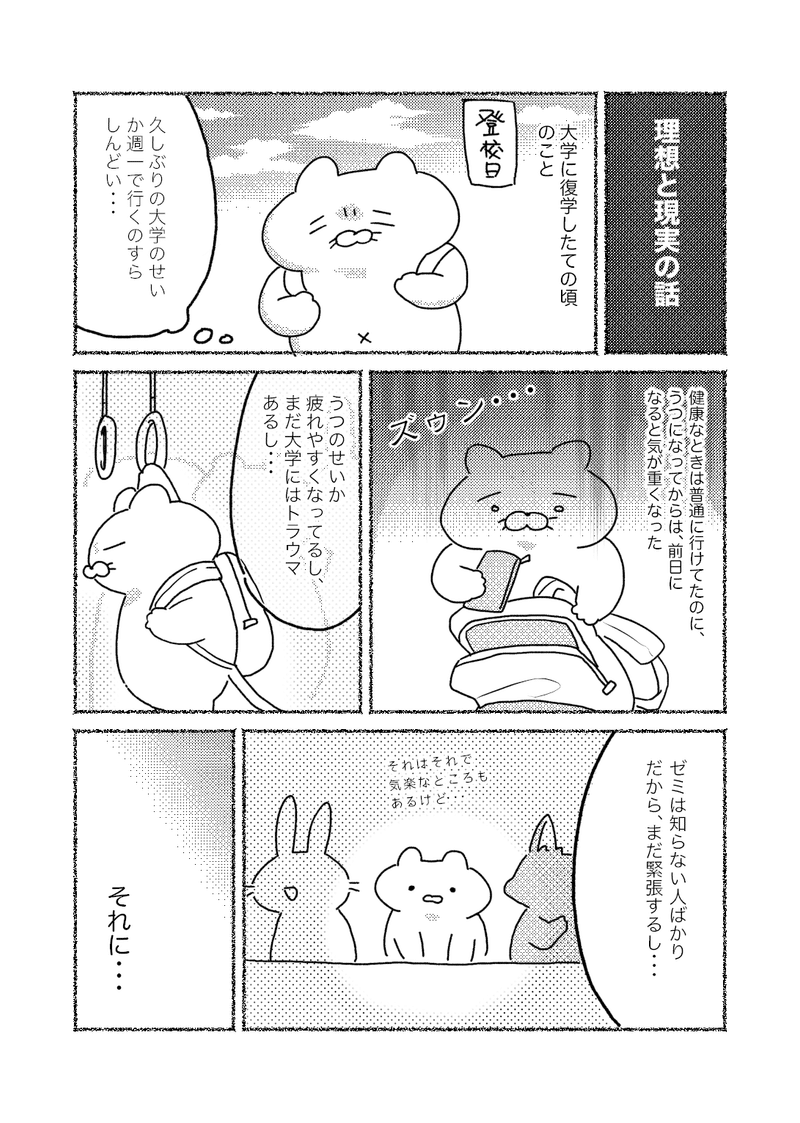 高すぎる 理想 と現実のギャップで病む話ー美大うつ ねこじま Note 高すぎる 理想 と現実のギャップで病む話ー美大うつ ねこじま Note